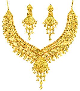 Gold Necklace Set