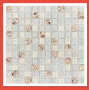 Kitchen Crystal Glass Mosaic Tile