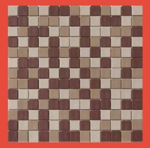 Matte Finish Glass Kitchen Mosaic Tile