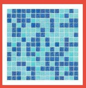 Random Mix Glass Mosaic Tile