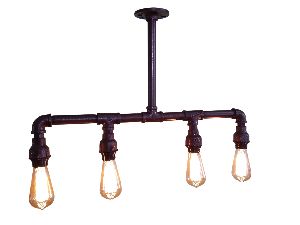 Pendant 4 Bulb SIL(AEL09)