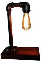 Table Lamp Shower Wood Base (AEL40)