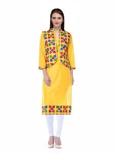 Jacket Style Kurtis