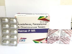 Aceclofenac PCM Chlorzoxazone Tablets