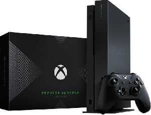 Microsoft Xbox One X Project Scorpio Edition, 1TB, Black Console
