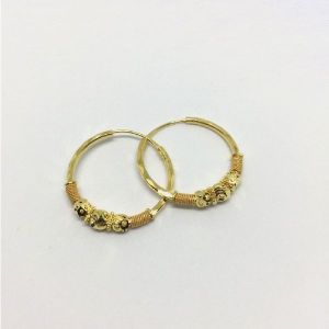 Gold Bali Earring