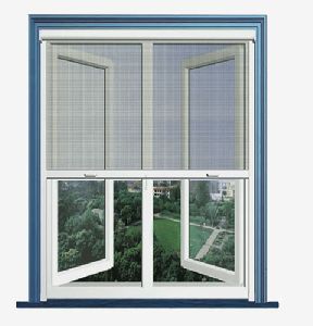 For Window Retractable Pleated Mosquito Net at Rs 180/square feet