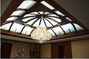 Bend Glass Skylight