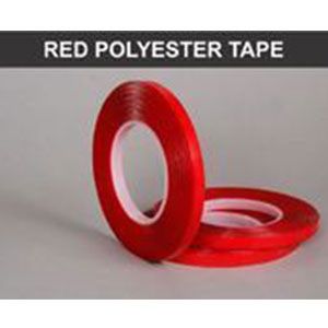 red polyester tape