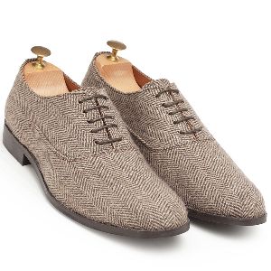 Tweed Oxford Shoes