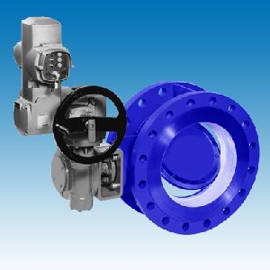 Actuator Operated Butterfly Valve