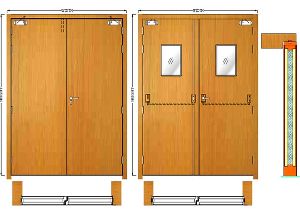 Acoustic Cum Fire Doors