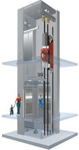 gearless traction elevators