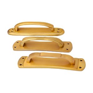 fancy brass handles