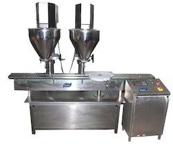 Double Head Powder Filling Machine