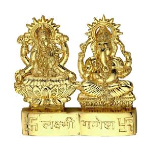 Laxmi Ganesh Aluminium Idol