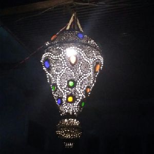 decorative brass lamp