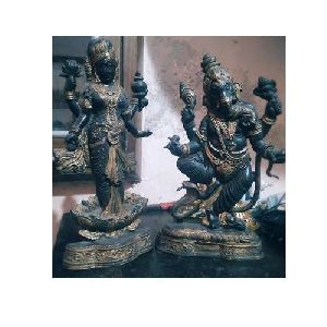 Laxmi Ganesha Standing Statue