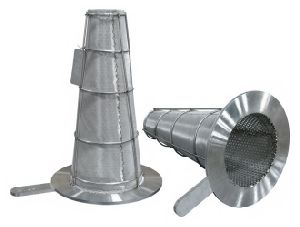 Temporary Conical Strainers