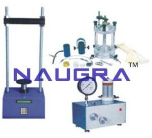 Electronic Triaxial Shear Test Apparatus