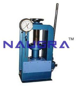 Hand Operated Compression Testing Machine