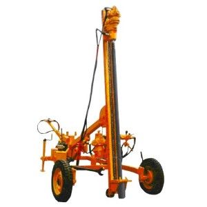 Tyre Mounted Wagon Drill