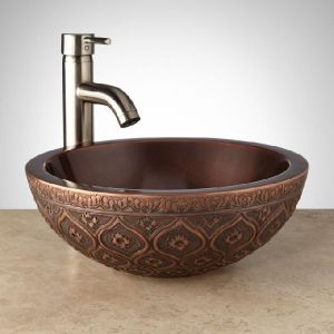 copper vessel sink