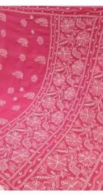 chikan saree