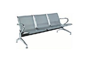 THREE Seater SS Waiting Chair