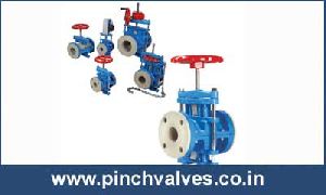 CHAIN OPERATED PINCH VALVES