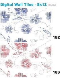 New Design Flower Ceramic Digital Wall Tiles 183