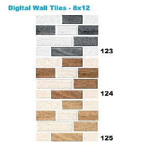 polished ceramic digital wall tiles 125