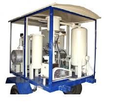 mobile transformer oil filtration plant