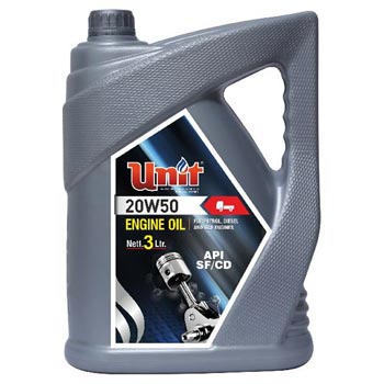 UNIT 20W50 Gas Engine Oil (API CD/SF)