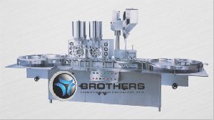 Double Head Injectable Powder Filling with Rubber Stoppering Machine