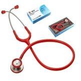 Dual Head Stethoscope Red