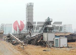 Mobile Continuous Asphalt Batching Plant