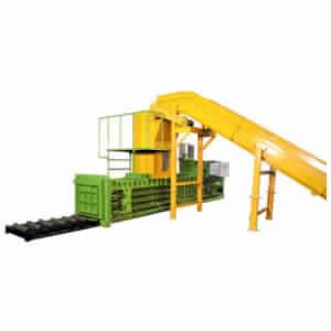 Semi-Auto Tie Horizontal Paper Baler