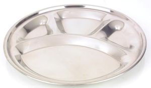 Stainless Steel Dinner Plate