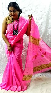 Designer Cotton Silk JAMDANi Saree are popular for ethnic style and beautiful bright colors