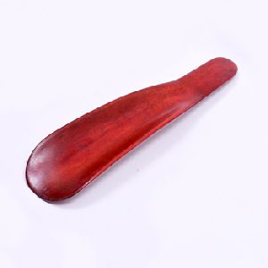 Natural Wooden Shoe Horn With Logo Engraving