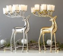 Decorative Reindeer Candle holder