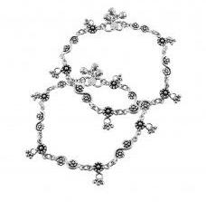 Stylish Design Sterling Silver Anklets