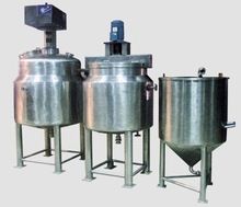 Stainless steel liquid soap mixing machine