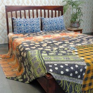 Vintage Bengali Queen Size Kantha