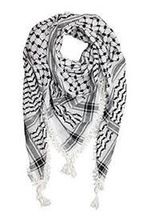 men arabic pattern work long scarves