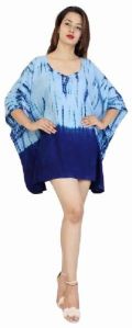 Rayon Tie Dye Beachwear Kaftan