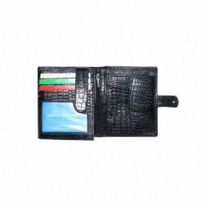 BI-FOLD MENS LEATHER WALLET