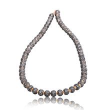 Beaded Diamond Necklace