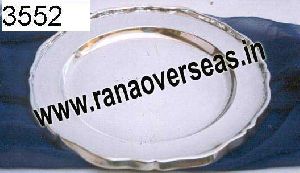 Brass Silver Plated Plate